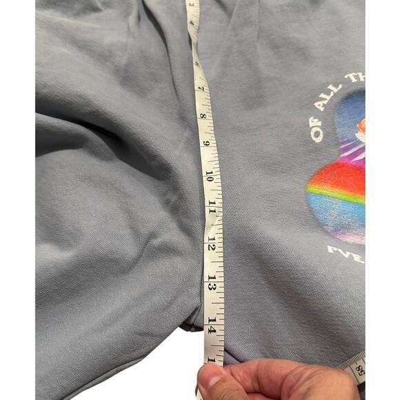 Boys Lie "My Favorite Lies" Light Blue Sweatpants, size S - Picture 7 of 10